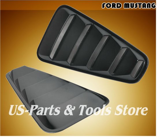 05-09 Ford Mustang side Window Louvers Aero style
